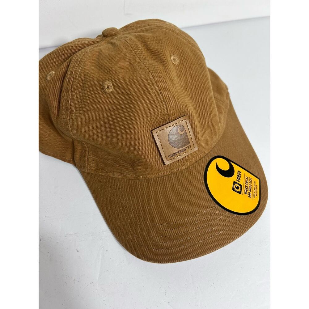Carhartt Men's Odessa Cotton Canvas Force Adjustable Baseball Cap One Size NWT